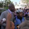 Magic Johnson Swarmed At Staples Center - Uncle Snoop Saves The Day Just A Beautiful Day In The Laker Neighborhood